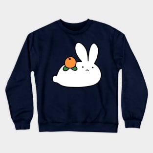 Citrus Orange Bunny Crewneck Sweatshirt